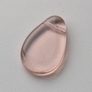 Pink Teardrop Gemstone